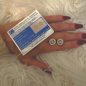 1cttw Diamond earrings